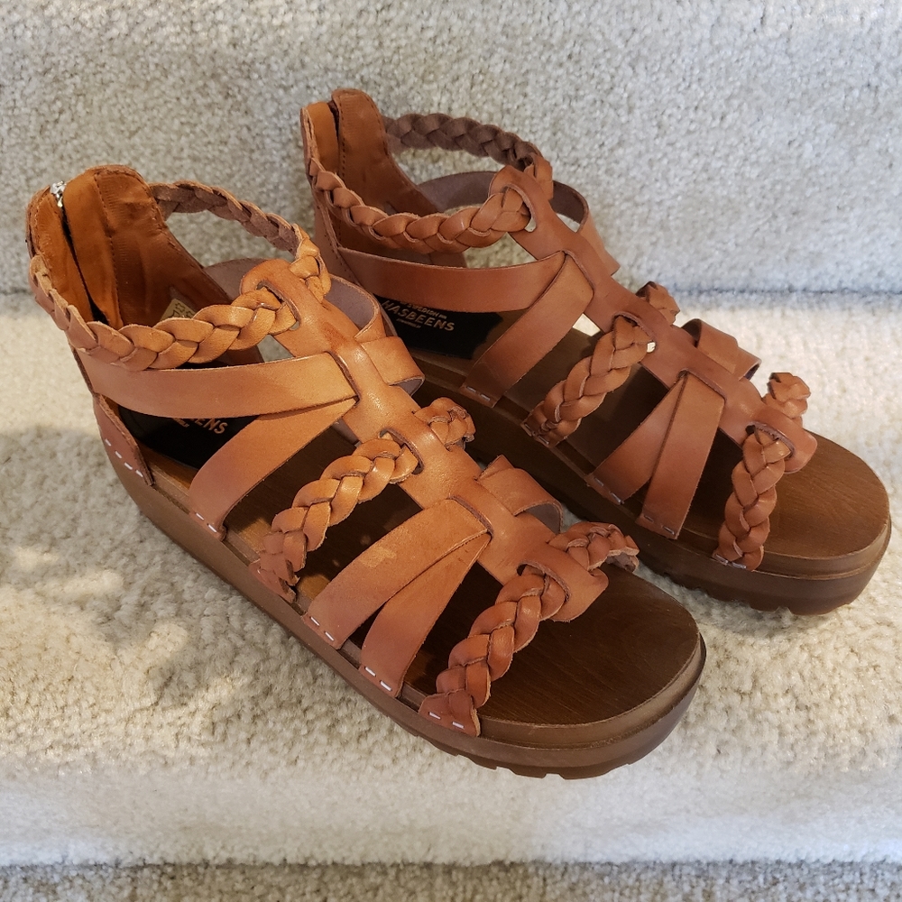 Swedish Hasbeens Gladiator Clogs (size 10 US)